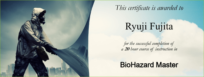 Ryuji Fujita BioHazard Master